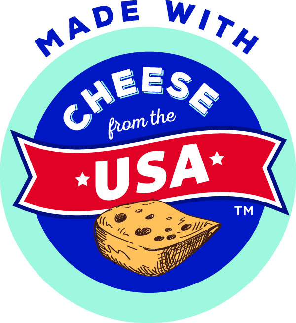 Made with cheese from the USA